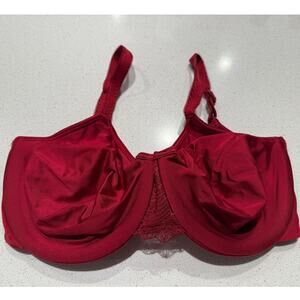 Wacoal Surreal Comfort Underwire Full Coverage Bra 32DDD Red‎